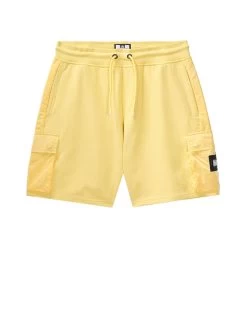 Weekend Offender Pink Sands Jogger Shorts Butter Yellow