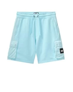 Weekend Offender Pink Sands Jogger Shorts Saltwater Blue