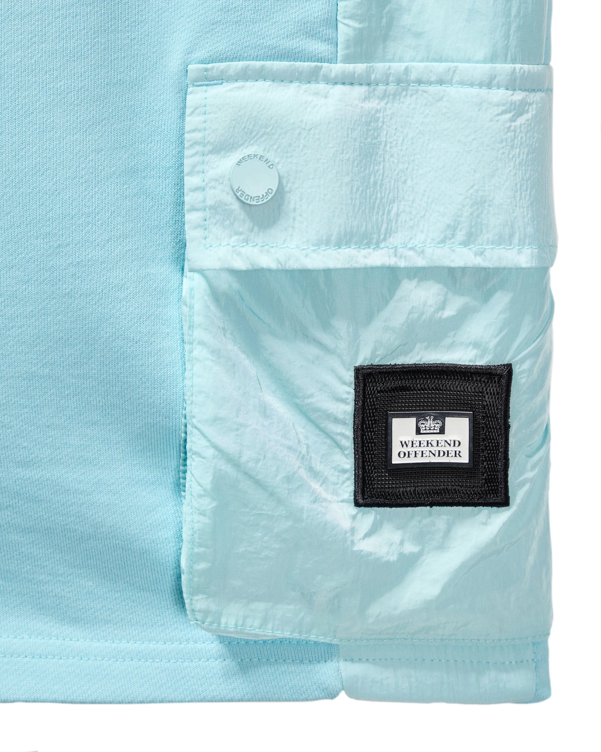 Weekend Offender Pink Sands Jogger Shorts Saltwater Blue 6 Weekend Offender Pink Sands Jogger Shorts Saltwater Blue - Image 6