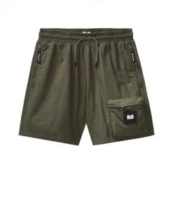 Weekend Offender Sunrise Hills Ripstop Shorts Castle Green