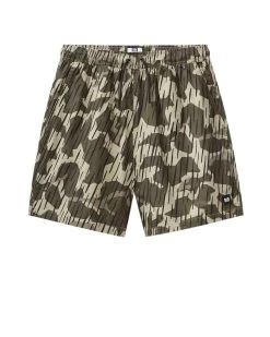 Weekend Offender Anzio Shorts Castle Green Rain Camo