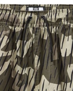 Weekend Offender Kids Anzio Shorts Castle Green Rain Camo -Fashion sportswear STSS2415 ANZIO CAMO CASTLE GREEN 9856