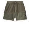 Weekend Offender Azeez Parachute Pocket Shorts Castle Green