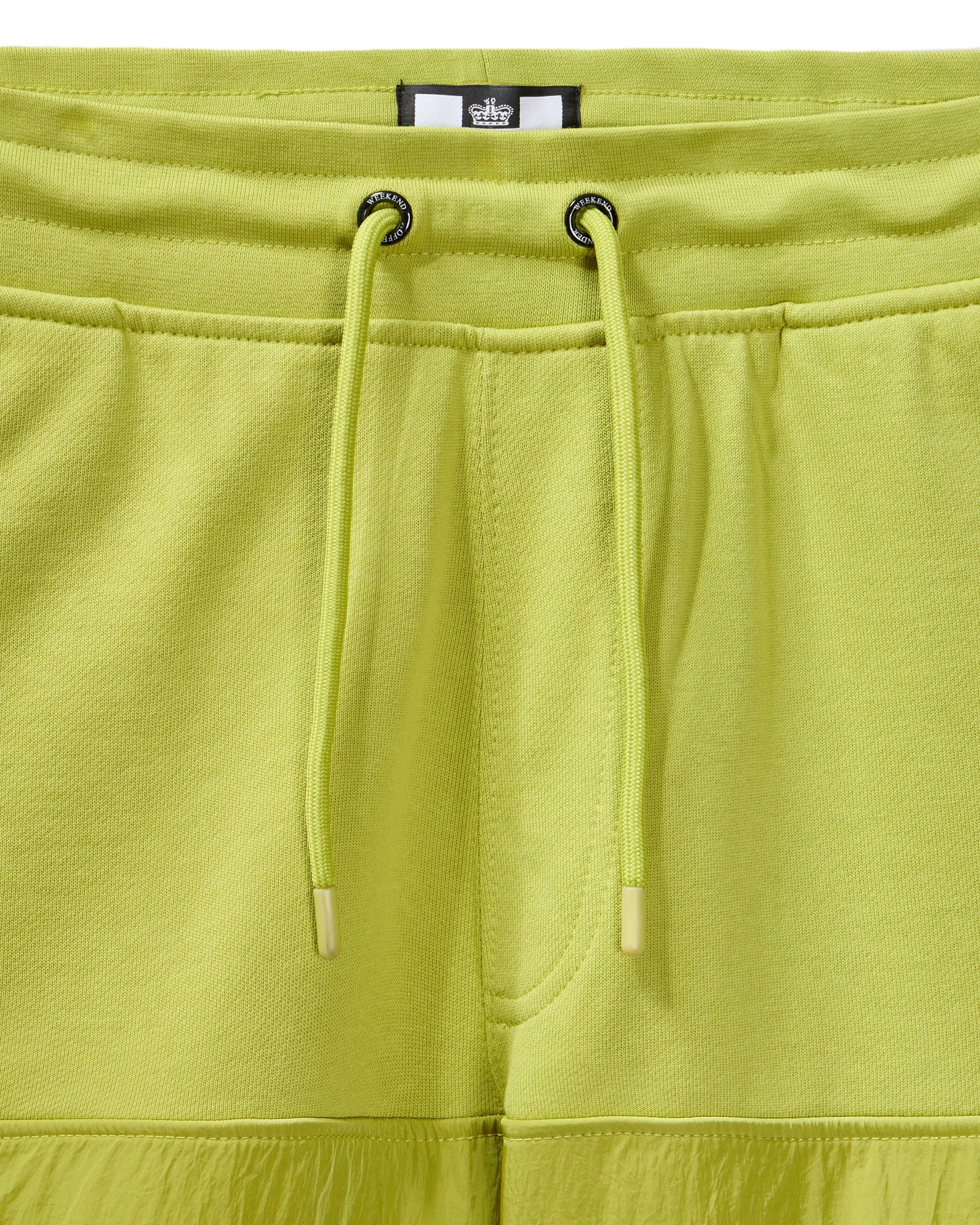 Weekend Offender Azeez Parachute Pocket Shorts Limeish Green 5 Weekend Offender Azeez Parachute Pocket Shorts Limeish Green - Image 5