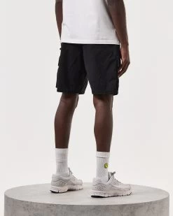 Weekend Offender Scopello Cargo Shorts Black -Fashion sportswear STSS2425 SCOPELLO BLACK 6950