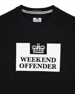 Weekend Offender Kids Penitentiary Classic Sweatshirt Black 11 Weekend Offender Kids Penitentiary Classic Sweatshirt Black -Fashion sportswear SWAW22 07 PENITENTIARY BLACK 1412