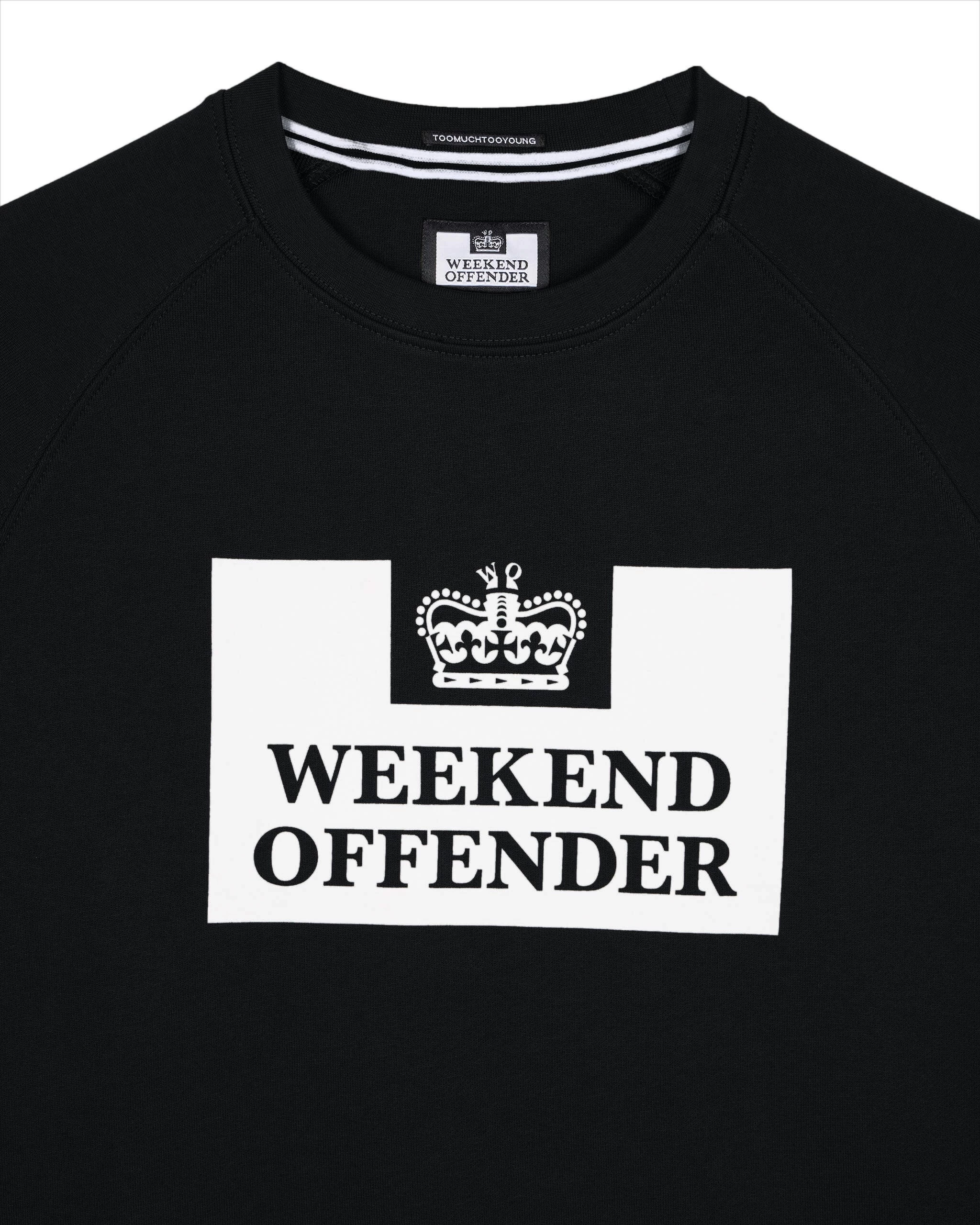 Weekend Offender Kids Penitentiary Classic Sweatshirt Black 5 Weekend Offender Kids Penitentiary Classic Sweatshirt Black - Image 5