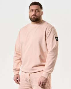 Weekend Offender F Bomb Sweatshirt Nectar Pink - Plus Size -Fashion sportswear SWAW2203X FBOMB NECTAR 8016 PLUS
