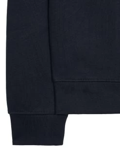 Weekend Offender Matisa Quarter Zip Sweatshirt Navy/House Check -Fashion sportswear SWAW23 13 MATISA NAVY HOUSE CHECK 2698 NO QR