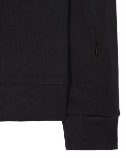 Weekend Offender Adiel Mesh Pocket Sweatshirt Black -Fashion sportswear SWAW23 16 ADIEL BLACK 0816