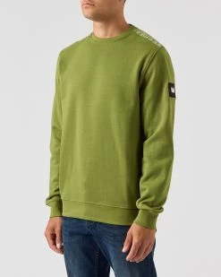 Weekend Offender F Bomb Sweatshirt Kiwi Green -Fashion sportswear SWAW2302 F BOMB KIWI 0408
