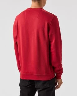 Weekend Offender F Bomb Sweatshirt Scarlet Red -Fashion sportswear SWAW2302 F BOMB SCARLET 0442