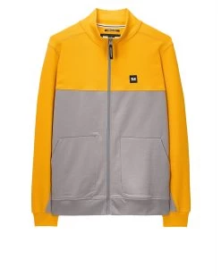 Weekend Offender Topping Zip Through Sweatshirt Light Grey