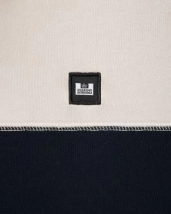 Weekend Offender Topping Zip Through Sweatshirt Navy -Fashion sportswear SWAW2305 TOPPING NAVY5283