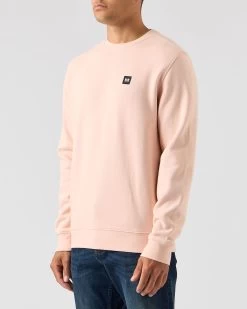 Weekend Offender Ferrer Sweatshirt Peachy -Fashion sportswear SWAW2309 FERRER PEACHY 0404