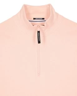 Weekend Offender Kraviz Quarter Zip Sweatshirt Peachy -Fashion sportswear SWAW231 KRAVIZ PEACHY 4058