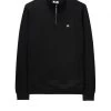 Weekend Offender Faraone Quarter Zip Sweatshirt Black