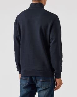 Weekend Offender Matisa Quarter Zip Sweatshirt Navy/Blue House Check 9 Weekend Offender Matisa Quarter Zip Sweatshirt Navy/Blue House Check -Fashion sportswear SWAW2313 MATISA NAVY BLUE CHECK 0026