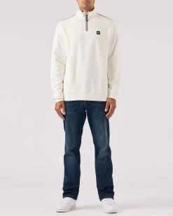 Weekend Offender Matisa Quarter Zip Sweatshirt Winter White/House Check 8 Weekend Offender Matisa Quarter Zip Sweatshirt Winter White/House Check -Fashion sportswear SWAW2313 MATISA WINTER WHITE HOUSE CHECK 0027