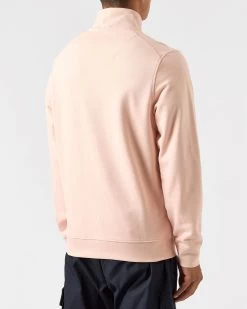 Weekend Offender Kraviz Quarter Zip Sweatshirt Peachy -Fashion sportswear SWAW2314 KRAVIS PEACHY 0655 MODEL