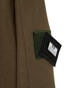 Weekend Offender Adiel Mesh Pocket Sweatshirt Dark Green -Fashion sportswear SWAW2316 ADIEL DARK GREEN 4036