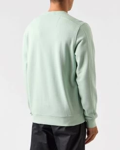 Weekend Offender Adiel Mesh Pocket Sweatshirt Mint Tea Green -Fashion sportswear SWAW2316 ADIEL MINT TEA 0674 MODEL