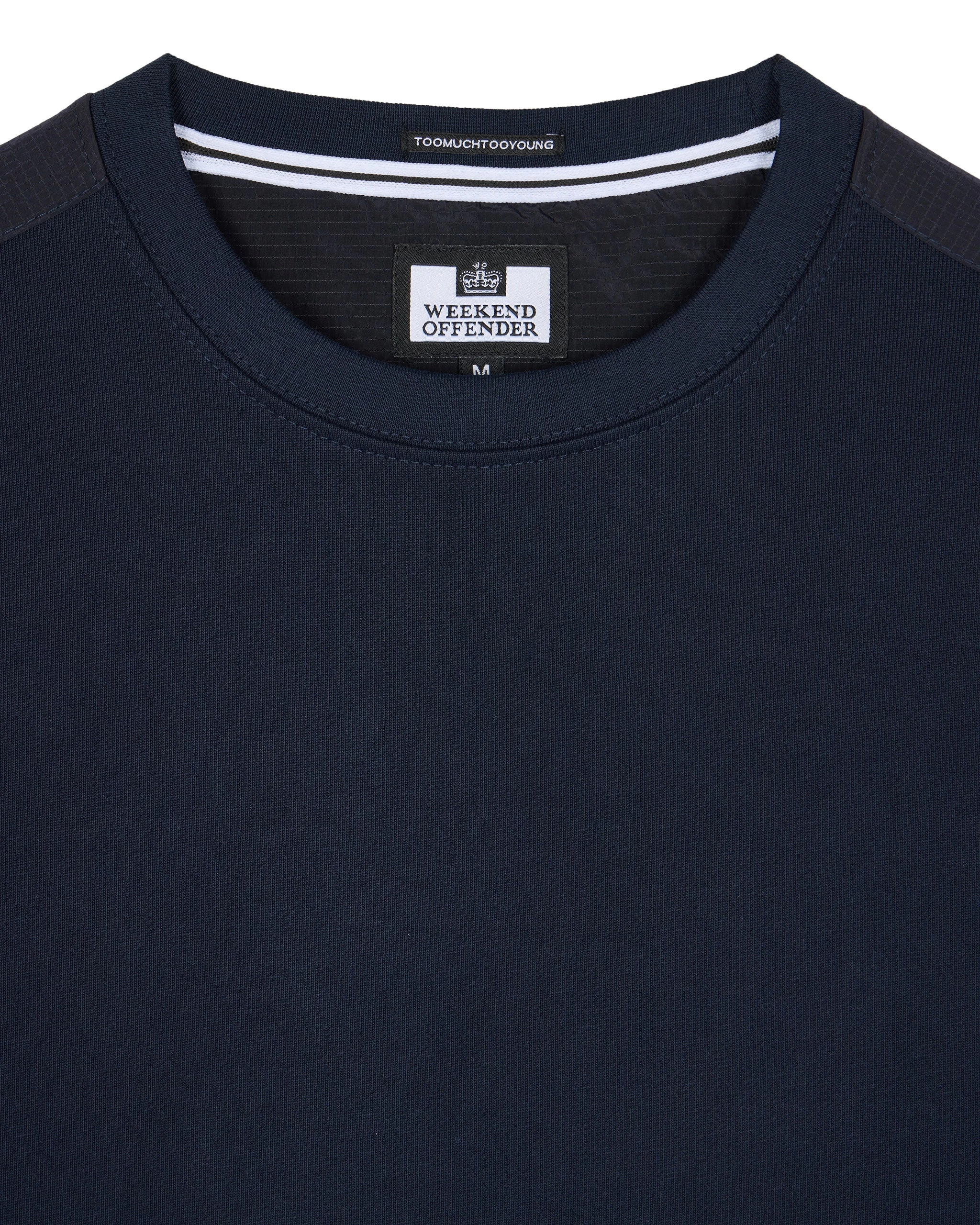 Weekend Offender F Bomb Sweatshirt Navy - Plus Size 5 Weekend Offender F Bomb Sweatshirt Navy - Plus Size - Image 5