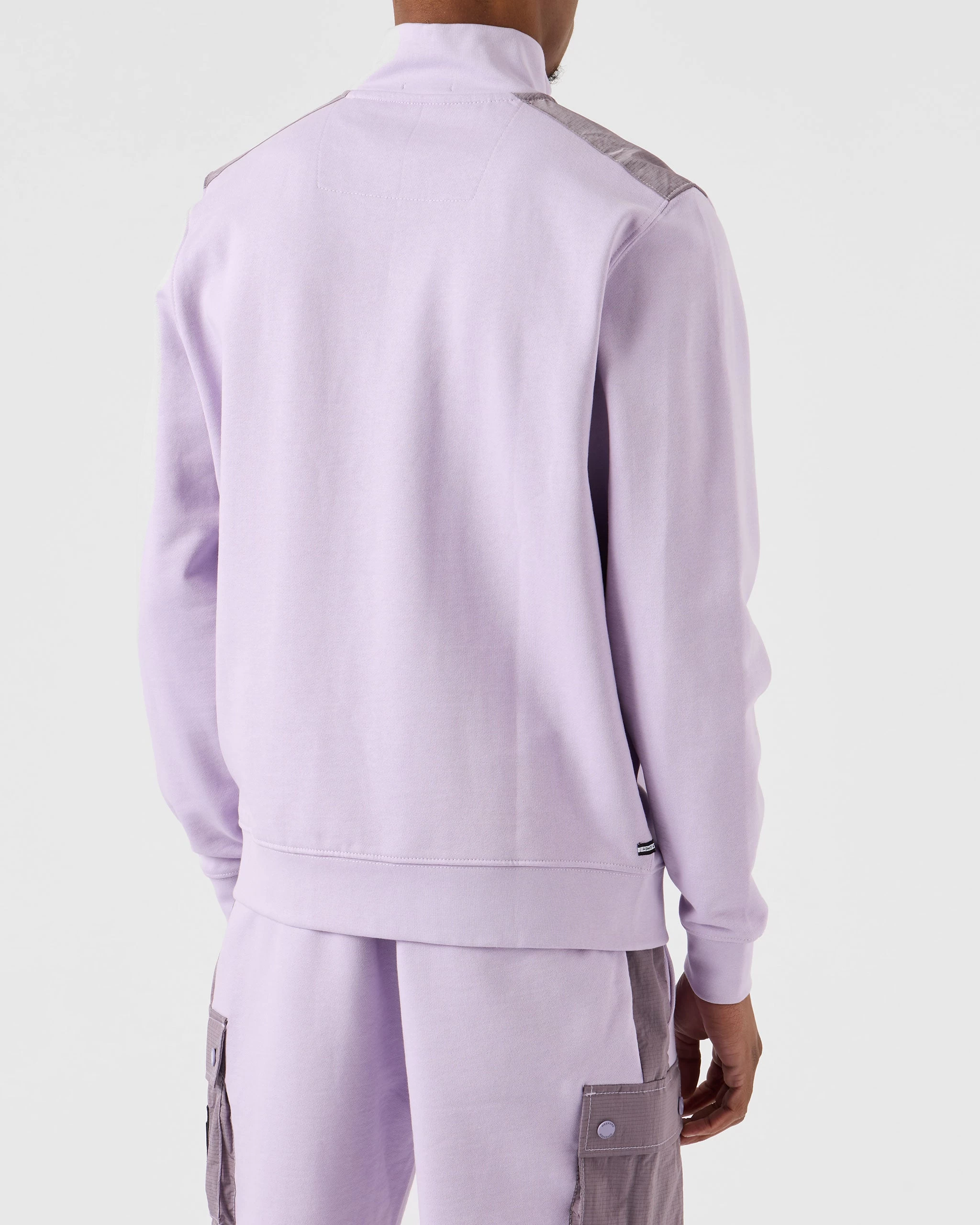 Weekend Offender Andrade Quarter Zip Sweatshirt Wisteria 4 Weekend Offender Andrade Quarter Zip Sweatshirt Wisteria - Image 4