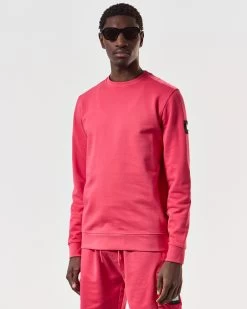 Weekend Offender F Bomb Sweatshirt Anthurium Pink -Fashion sportswear SWSS2401 FBOMB ANTHURIUM 6516