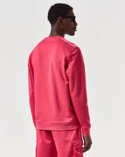 Weekend Offender F Bomb Sweatshirt Anthurium Pink -Fashion sportswear SWSS2401 FBOMB ANTHURIUM 6518