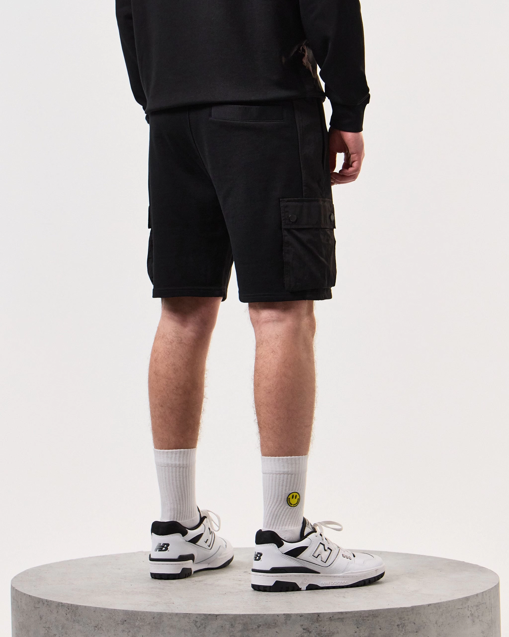 Weekend Offender Pink Sands Jogger Shorts Black 4 Weekend Offender Pink Sands Jogger Shorts Black - Image 4