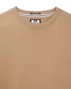 Weekend Offender F Bomb Sweatshirt Cognac Brown -Fashion sportswear SWSS2401 FBOMB COGNAC 5623