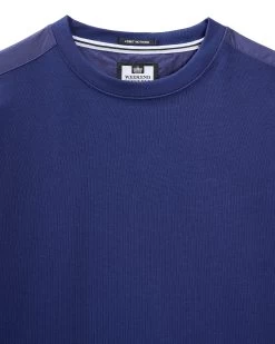 Weekend Offender F Bomb Sweatshirt Bright Navy -Fashion sportswear SWSS2401 F BOMB BRIGHT NAVY 11490