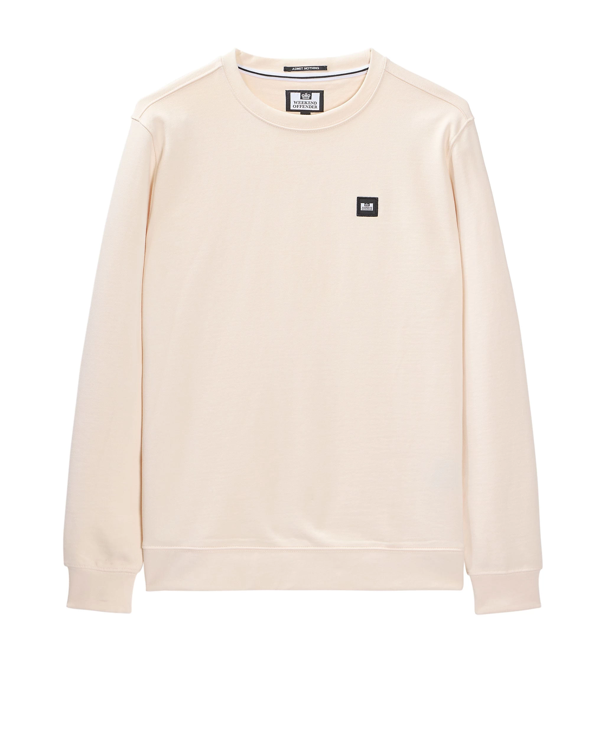 Weekend Offender Ferrer Sweatshirt Alabaster 1 Weekend Offender Ferrer Sweatshirt Alabaster