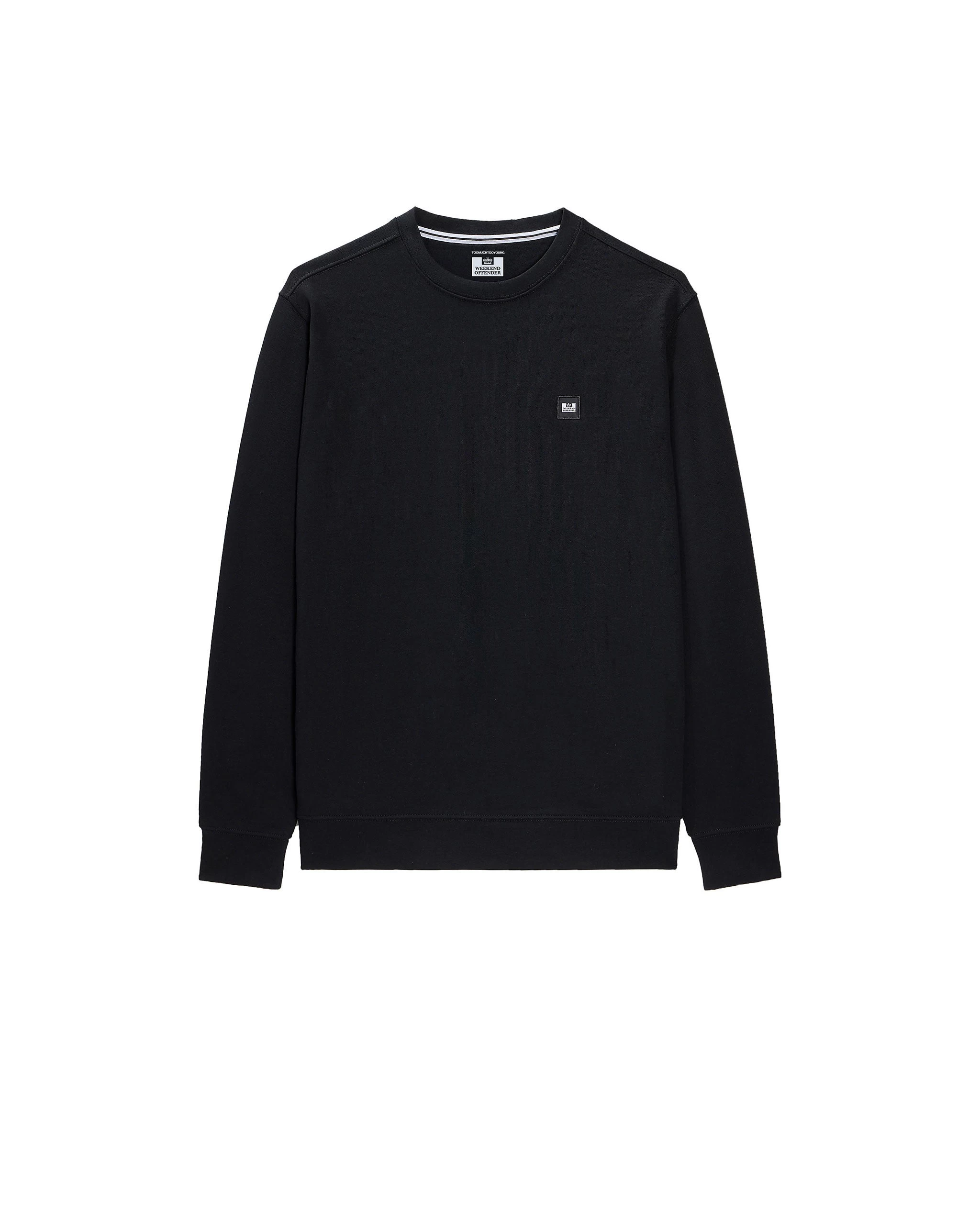Weekend Offender Kids Ferrer Sweatshirt Black 1 Weekend Offender Kids Ferrer Sweatshirt Black