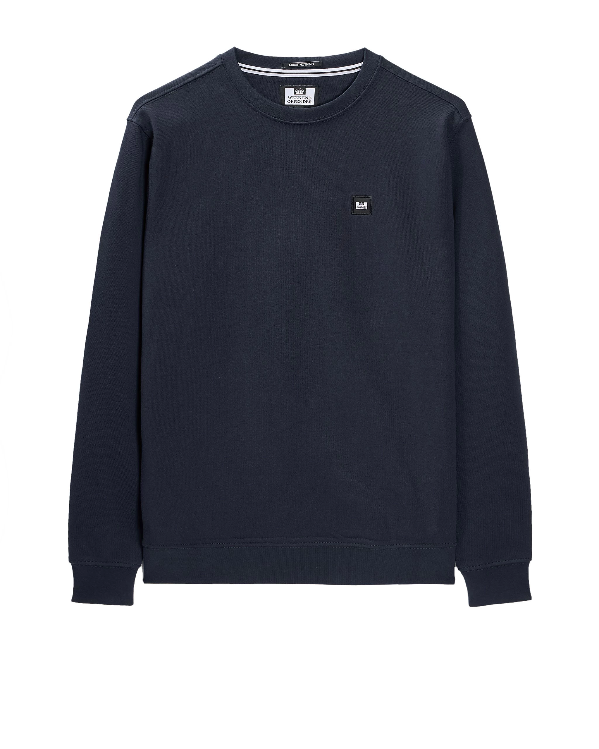 Weekend Offender Ferrer Sweatshirt Navy 1 Weekend Offender Ferrer Sweatshirt Navy