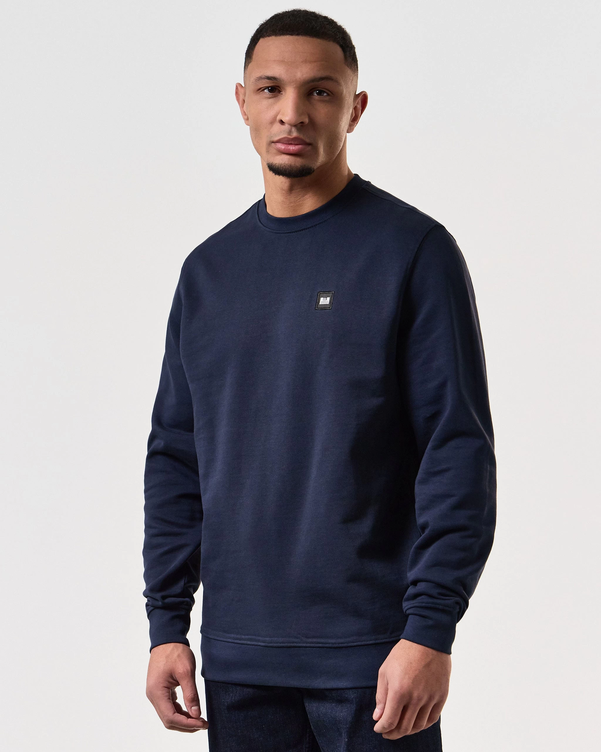 Weekend Offender Ferrer Sweatshirt Navy 3 Weekend Offender Ferrer Sweatshirt Navy - Image 3