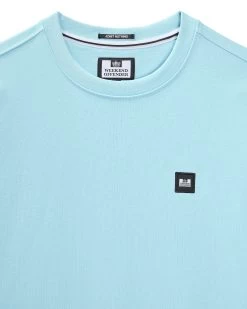 Weekend Offender Ferrer Sweatshirt Saltwater Blue -Fashion sportswear SWSS2402 FERRER SALTWATER 11419