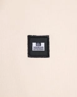 Weekend Offender Matisa Quarter Zip Sweatshirt Alabaster -Fashion sportswear SWSS2405 MATISA NAVY 5725