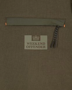 Weekend Offender Paraiso Sweatshirt Castle Green -Fashion sportswear SWSS2409 PARAISO CASTLE GREEN 2693