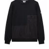 Weekend Offender Sirenko Pocket Sweatshirt Black