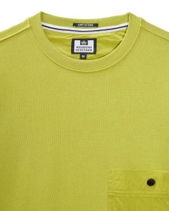 Weekend Offender Sirenko Pocket Sweatshirt Limeish Green 11 Weekend Offender Sirenko Pocket Sweatshirt Limeish Green -Fashion sportswear SWSS2410 SIRENKO LIMEISH 11337
