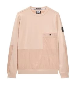 Weekend Offender Sirenko Pocket Sweatshirt Nectar Pink
