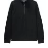 Weekend Offender Kraviz Quarter Zip Sweatshirt Black