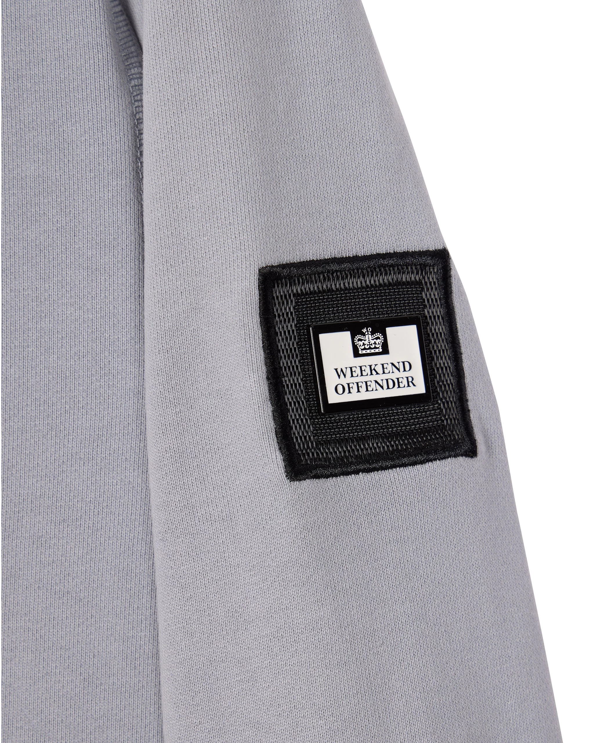 Weekend Offender Kraviz Quarter Zip Sweatshirt Smokey Grey 7 Weekend Offender Kraviz Quarter Zip Sweatshirt Smokey Grey - Image 7