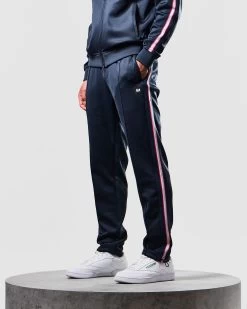 Weekend Offender Djoko Taped Track Pants Navy -Fashion sportswear TBAW2301 DJOKO NAVY 1518 MODEL 1b5e8239 9071 4a35 a16e cfbe639c57a4