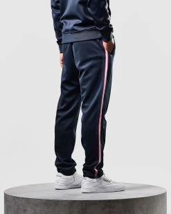 Weekend Offender Djoko Taped Track Pants Navy -Fashion sportswear TBAW2301 DJOKO NAVY 1521 MODEL