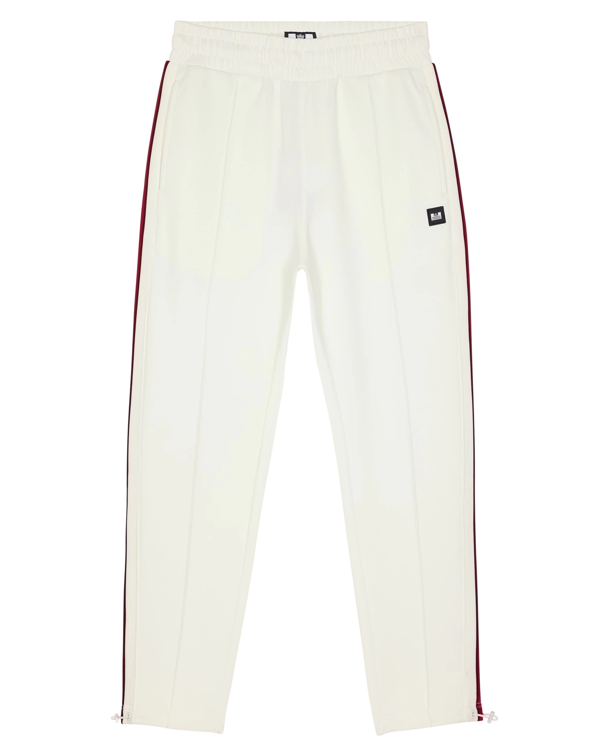 Weekend Offender Djoko Taped Track Pants Winter White 1 Weekend Offender Djoko Taped Track Pants Winter White