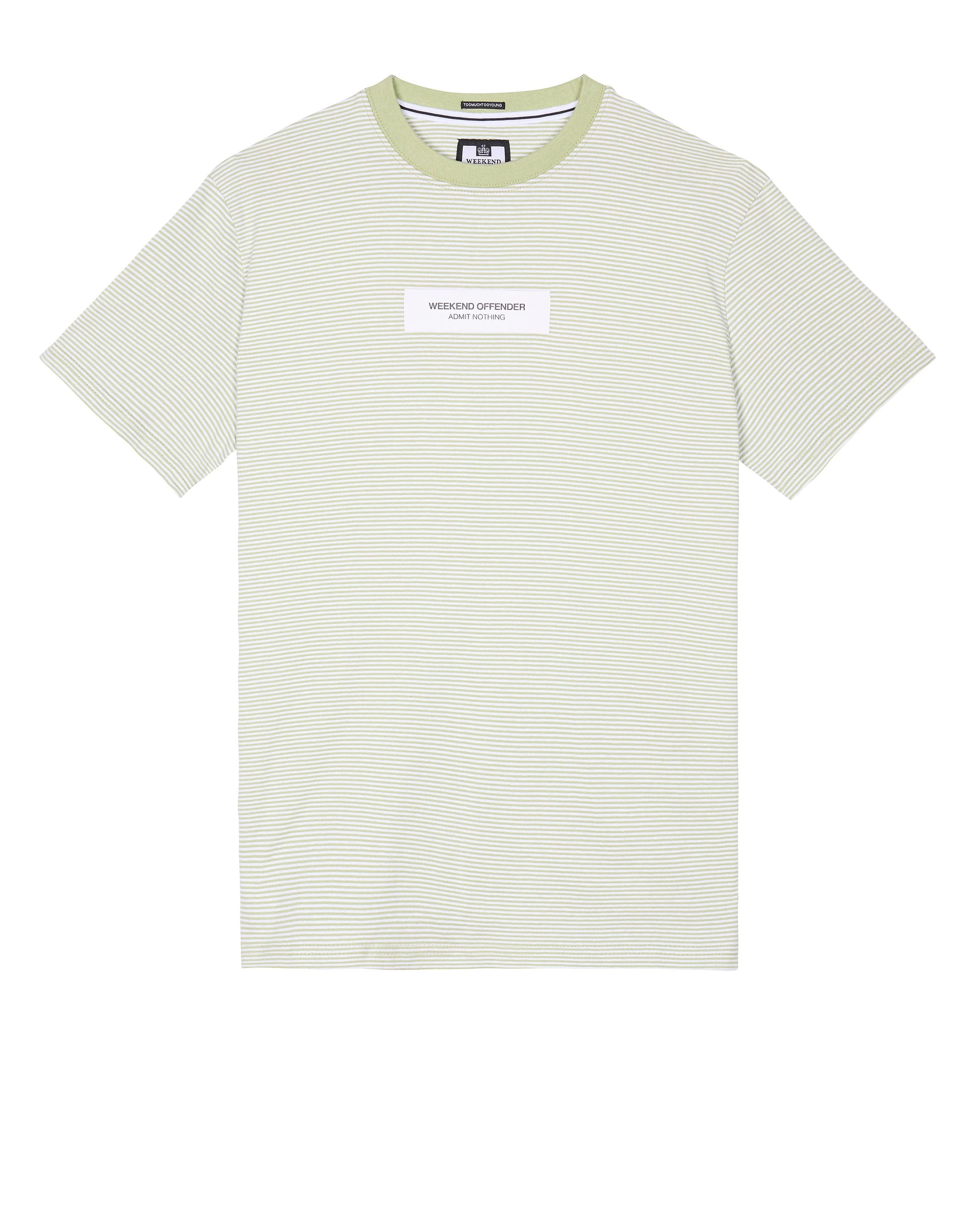 Weekend Offender Navarro Avenue T-Shirt Fern Moss 1 Weekend Offender Navarro Avenue T-Shirt Fern Moss