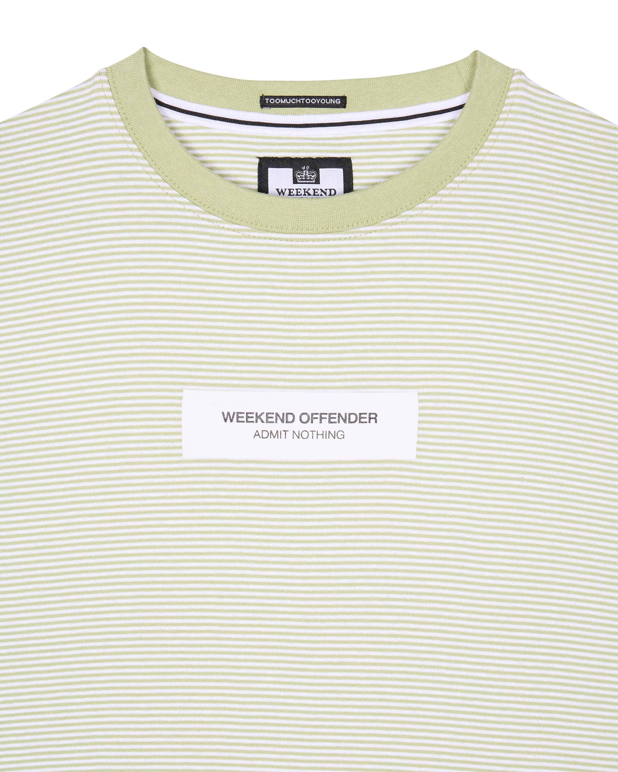 Weekend Offender Navarro Avenue T-Shirt Fern Moss 4 Weekend Offender Navarro Avenue T-Shirt Fern Moss - Image 4